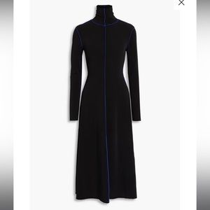 PROENZA SCHOULER
Stretch-crepe turtleneck midi dress